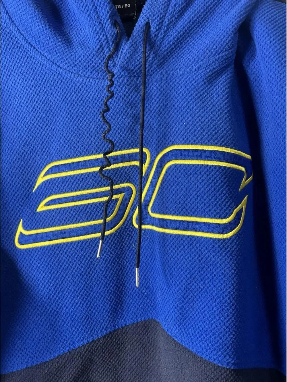 Under Armour SC30 Logo Hoodie Men's Extra Large Blue Sweatshirt Stephen Curry - Picture 2 of 15